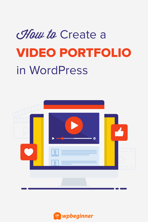 How to Create a Video Portfolio in WordPress