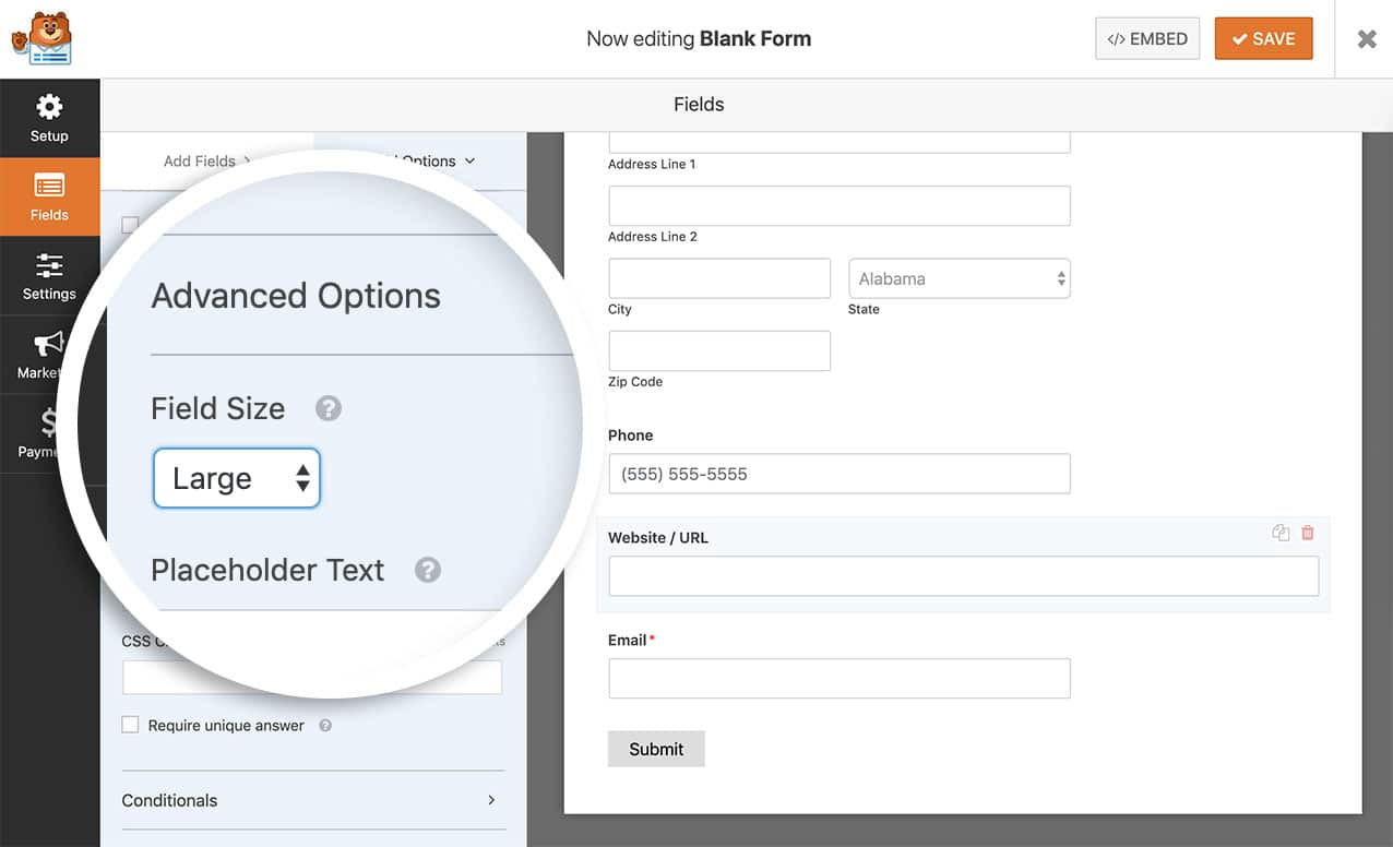 How to Center a form with Custom CSS with WPForms
