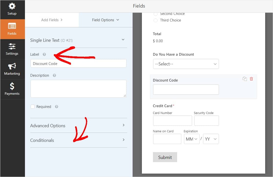 How to Add a Coupon Code Field to Your WordPress Forms