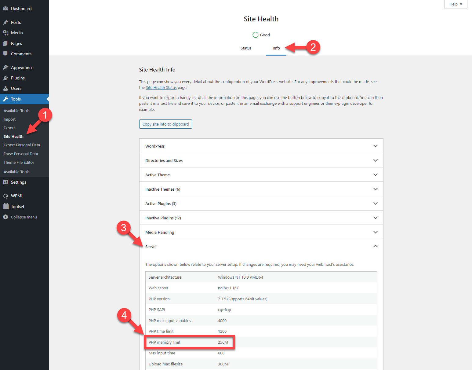What should I check before opening a support ticket in WPML? WPML