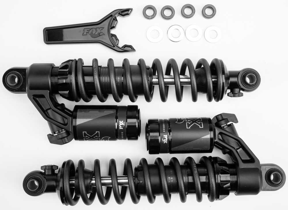Fox 13.5" Standard Rear Motorcycle Shocks 19912017 Harley Dyna Fat Bob FXDL JT's CYCLES