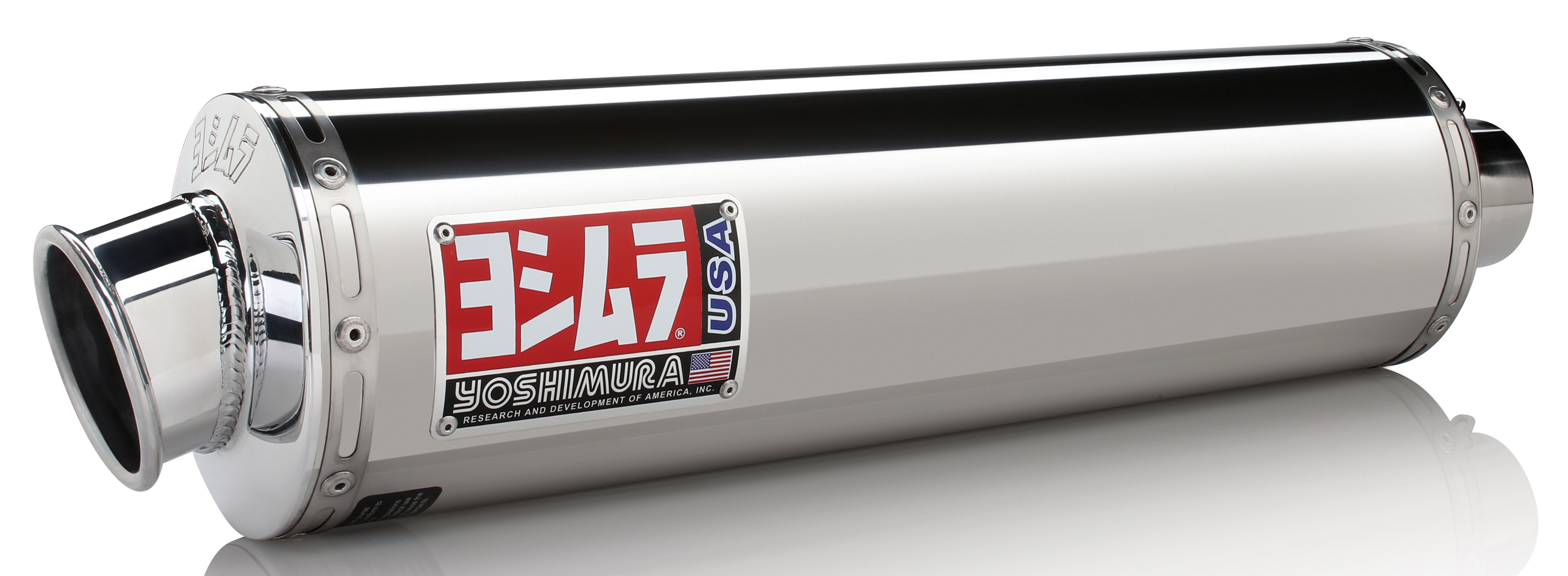 Yoshimura R&D (1430455) Street Rs3 BoltOn Exhaust SsAl (WPS PN 9601330)