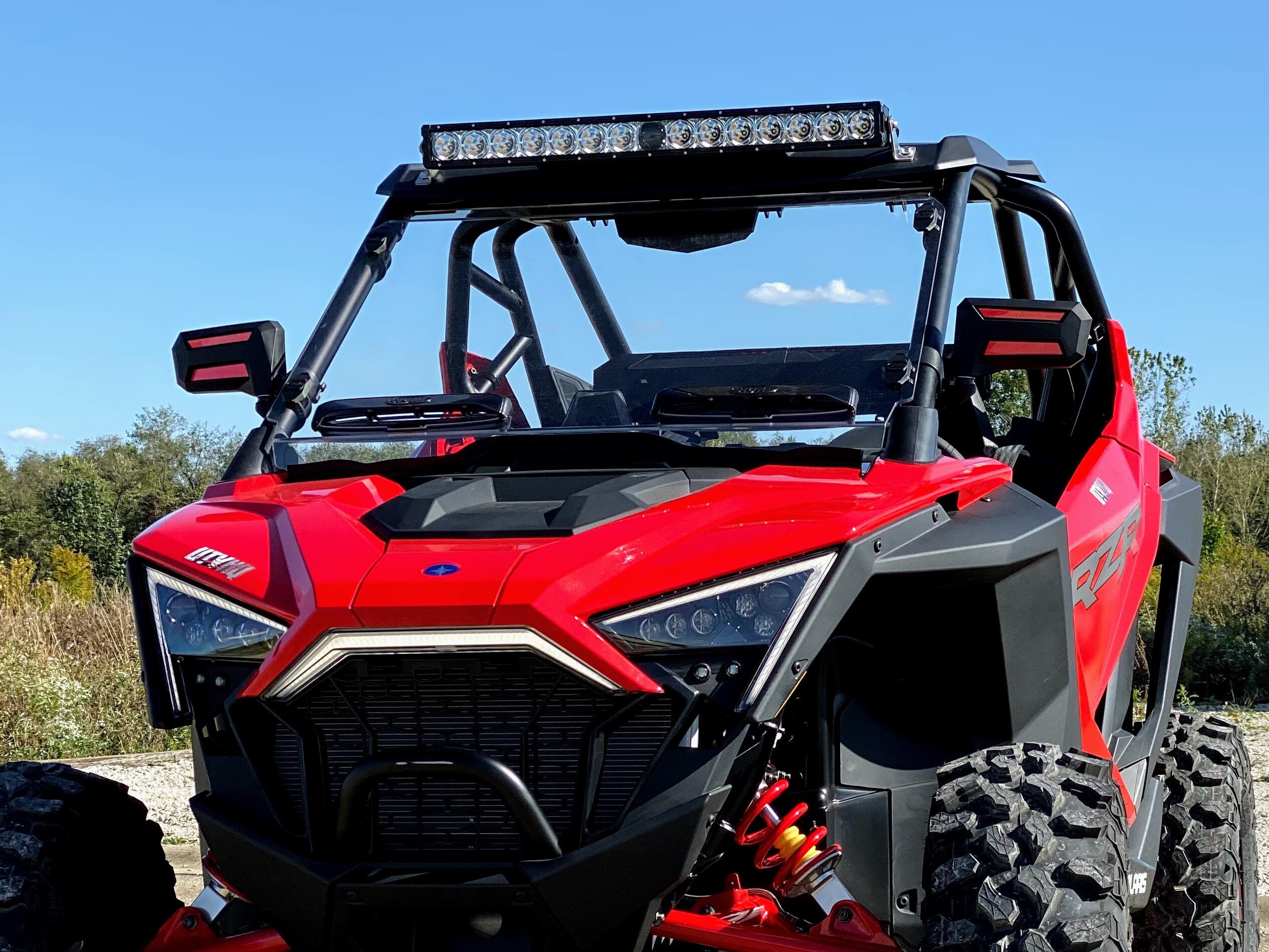 SPIKE 784600 FULL VENTED WINDSHIELD POLARIS RZR PRO '20 eBay