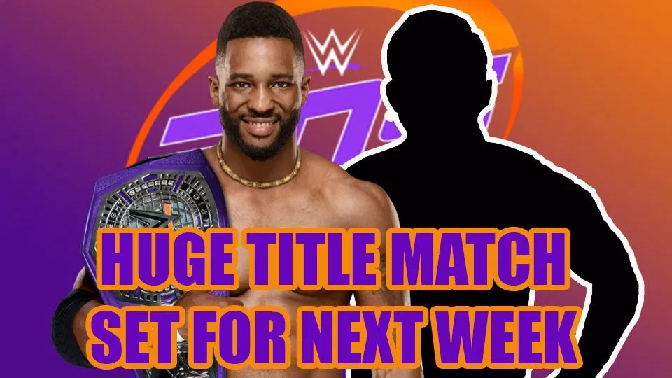 WWE Cruiserweight Championship Match Set For Next Week WrestleTalk