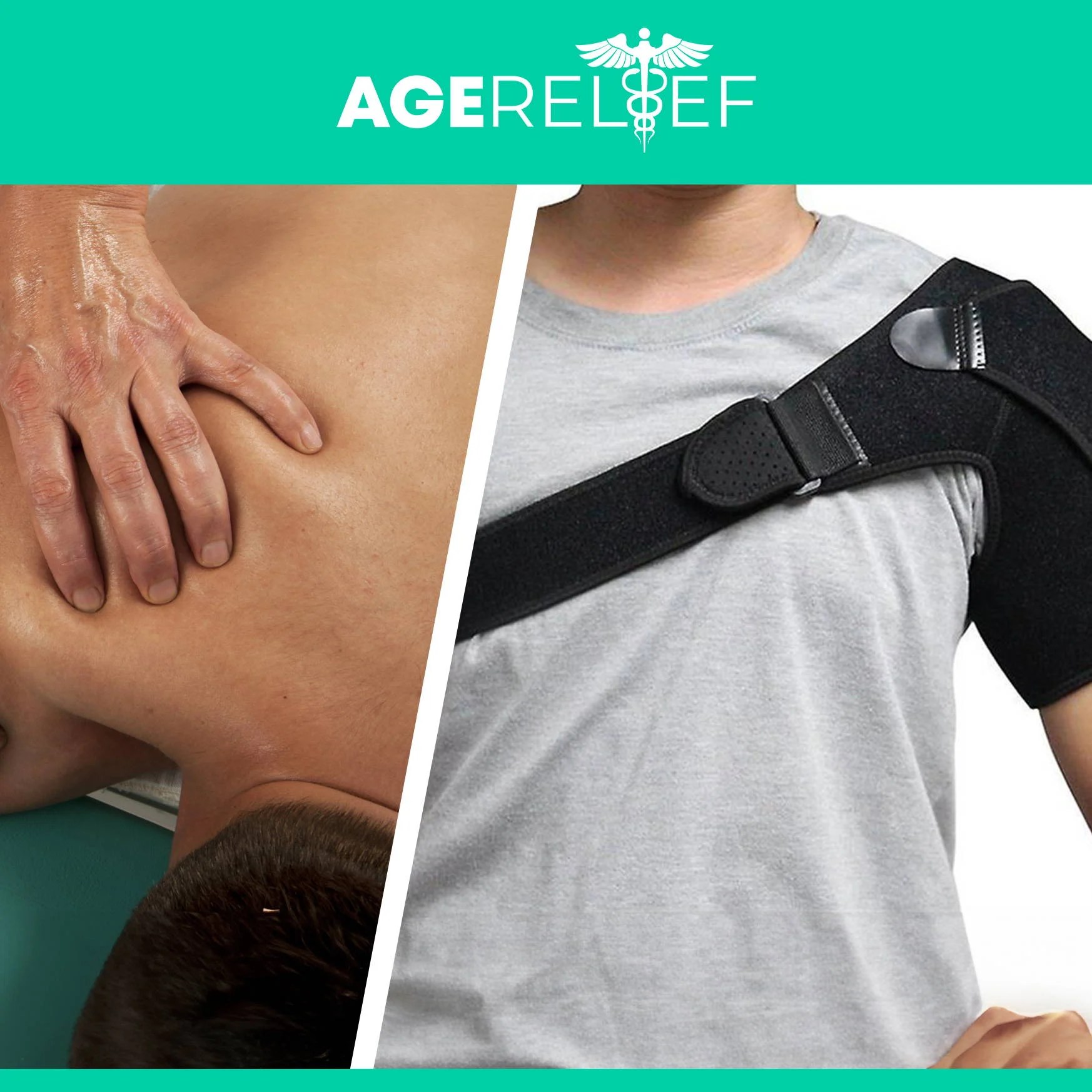 AgeRelief™ Orthopedic Compression Shoulder Brace
