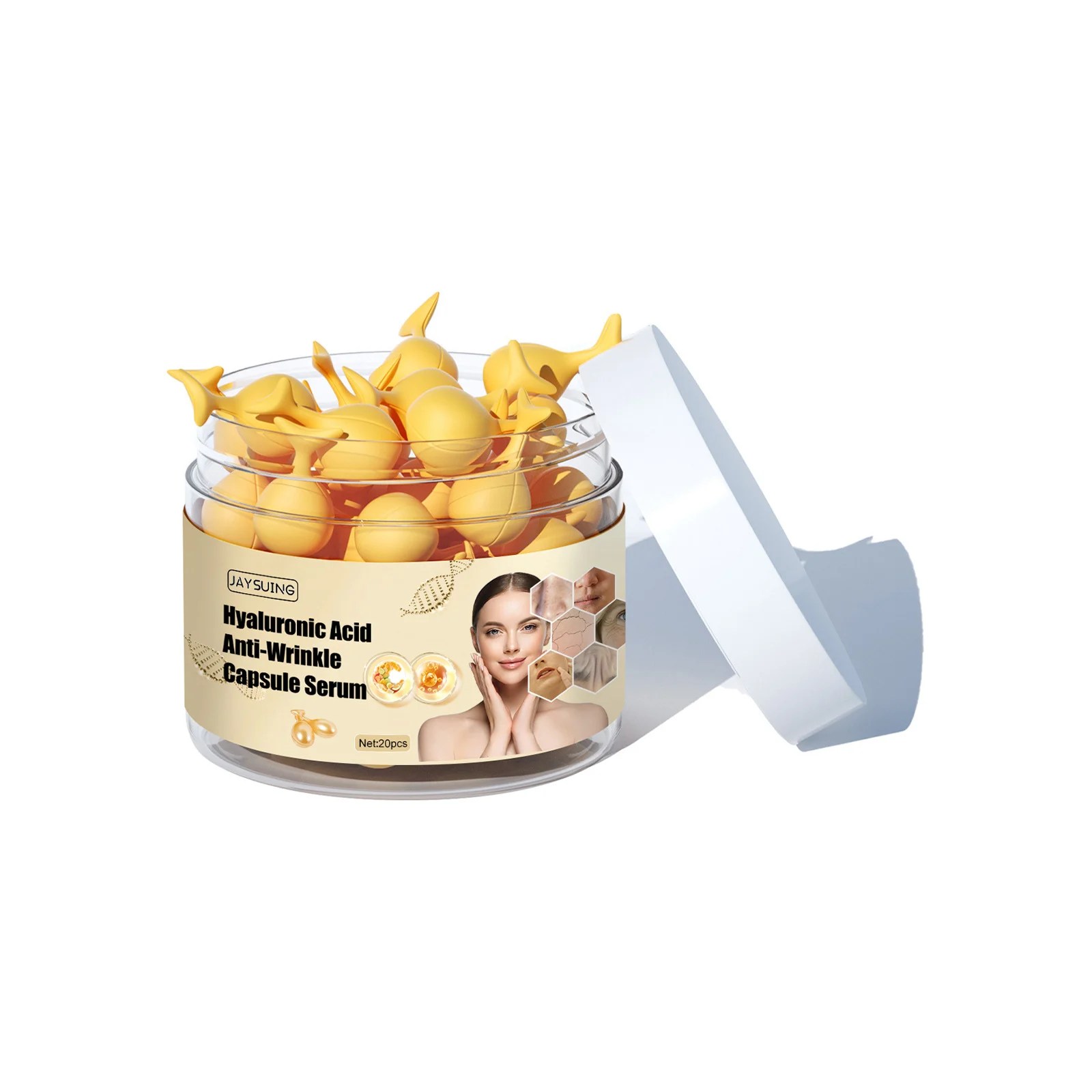 Jaysuing Hyaluronic Acid AntiWrinkle Capsule Serum