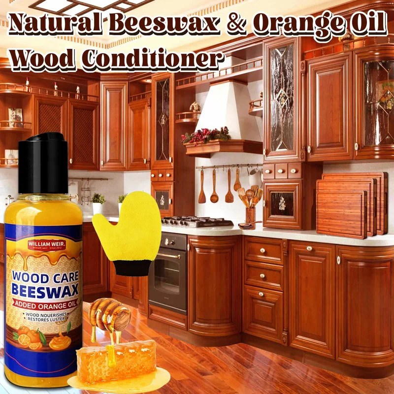 🔥Last Day Promotion 49 OFF Natural Beeswax & Orange Oil Wood