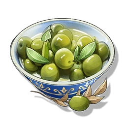 Sweetened Olives