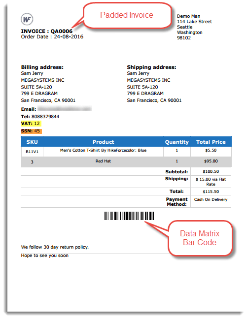 How to Print PDF Invoices using Print Invoice, Packing Slip, Delivery