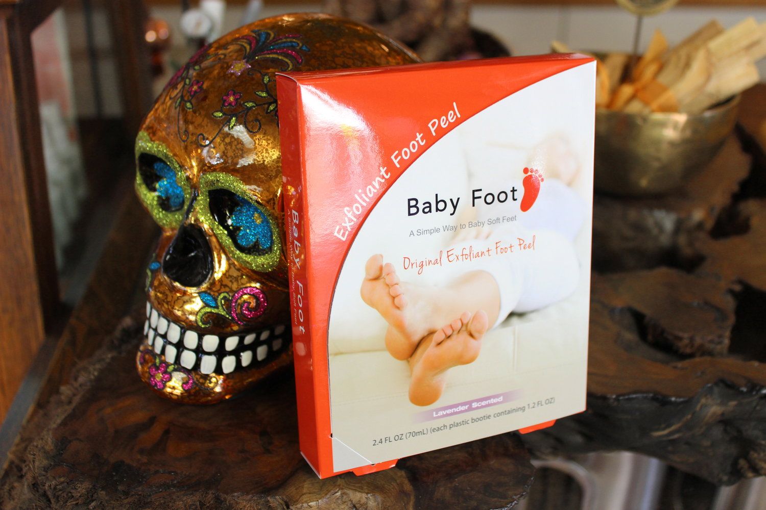 Using Baby Foot for Controlling Cracking and Dry Feet