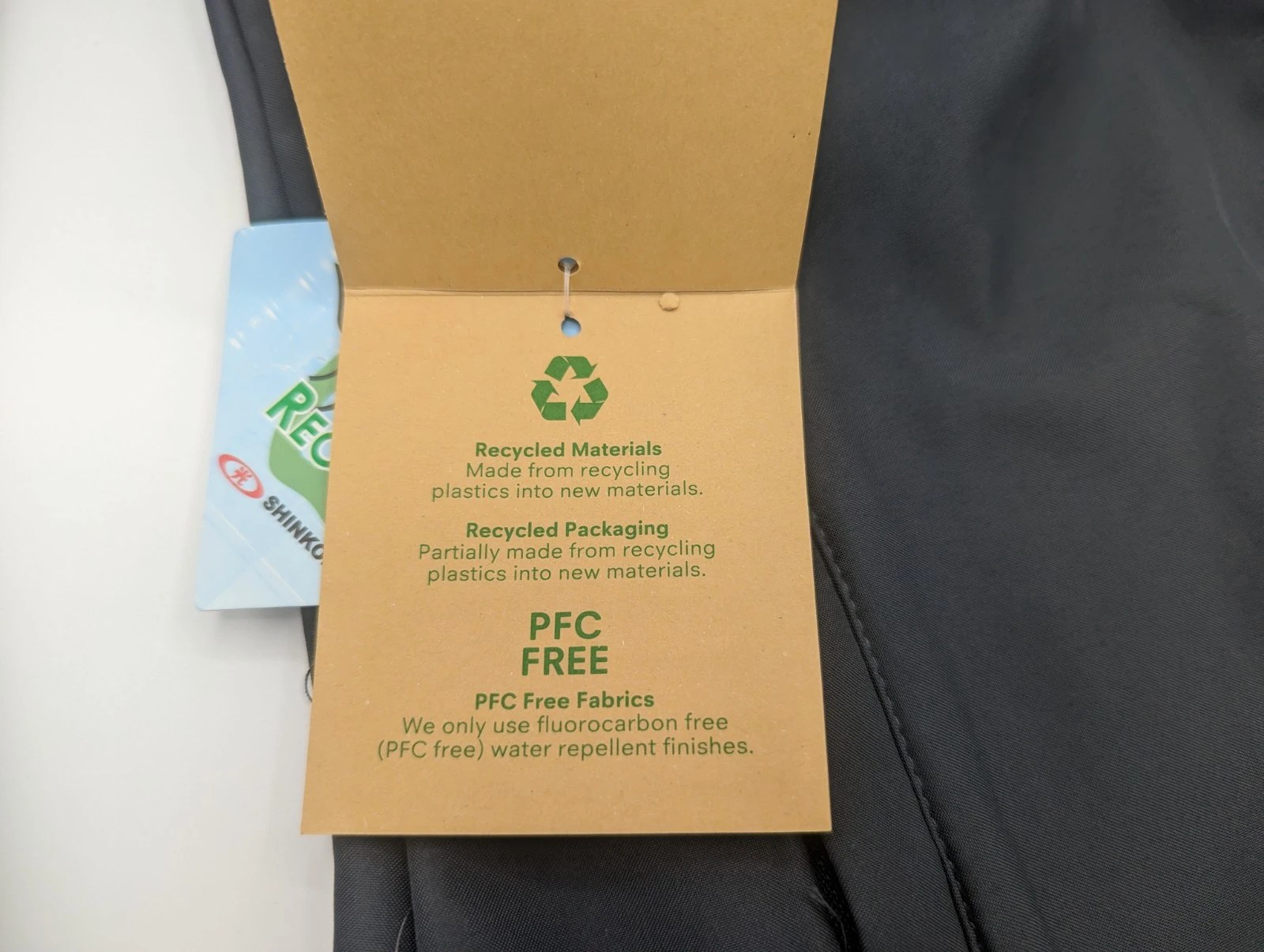 Branded jackets made from recycled plastic bottles Systematic, UK