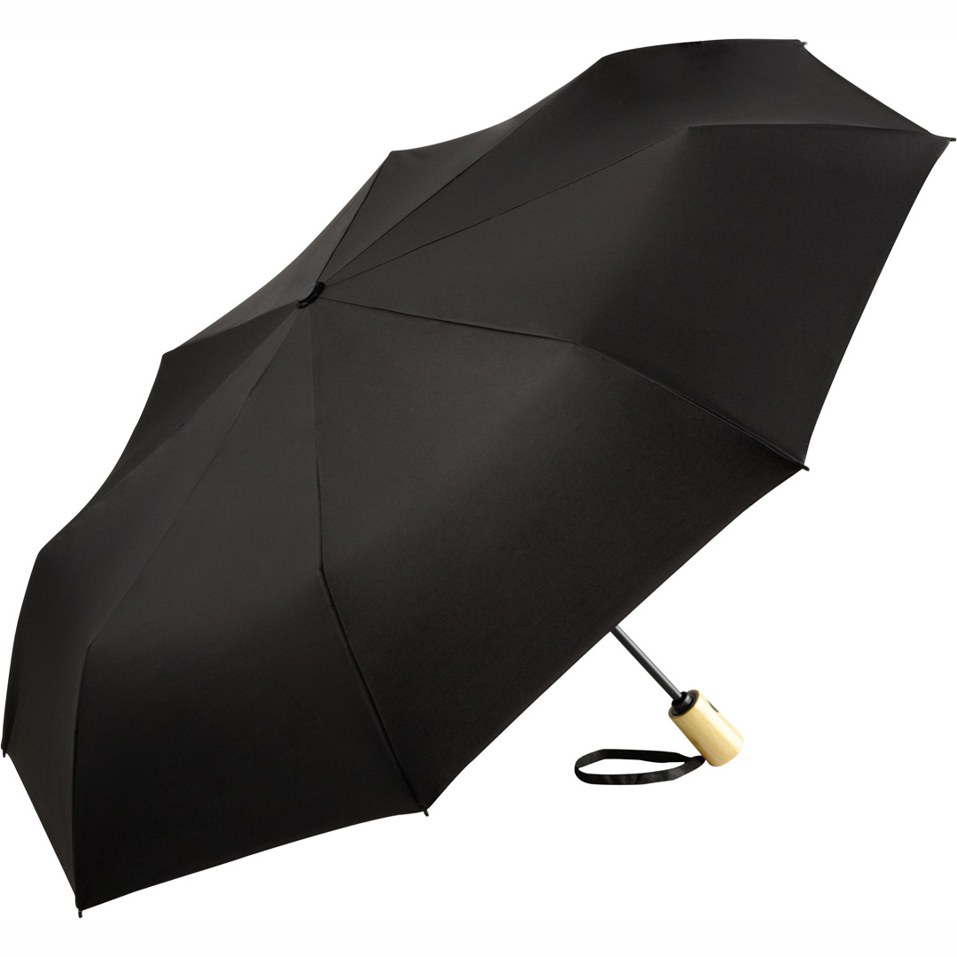 Recycled Compact Automatic Umbrella Branded Corporate Gift Systematic
