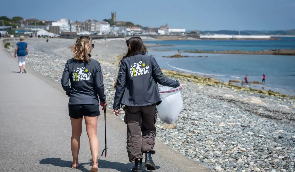 Branded jackets made from recycled plastic bottles Systematic, UK