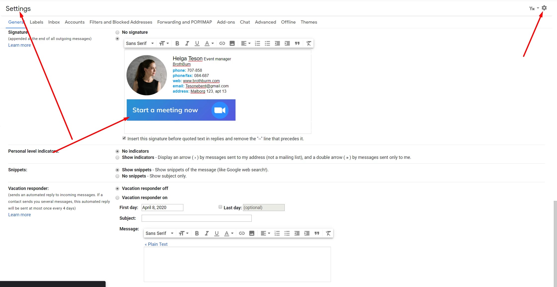 Email Signatures How to Create with Examples Yespo