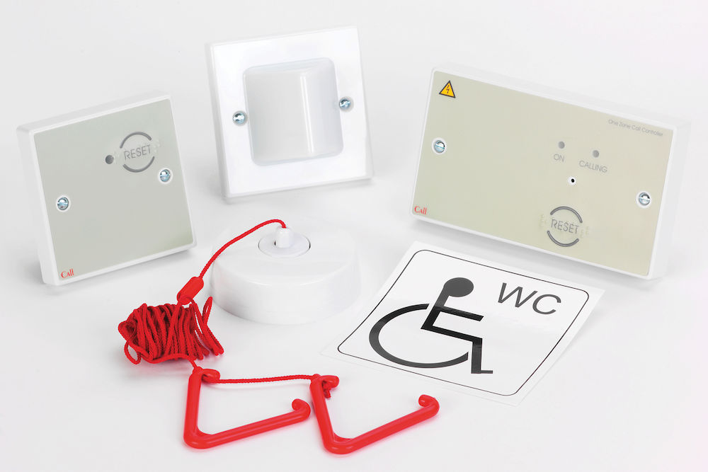 Accessible Disabled Persons Toilet Alarm Kit