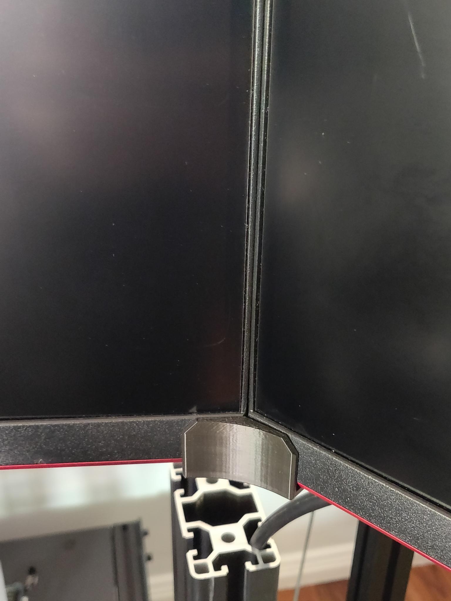 Is it possible to align monitors with bezels designed like this? r/simracing