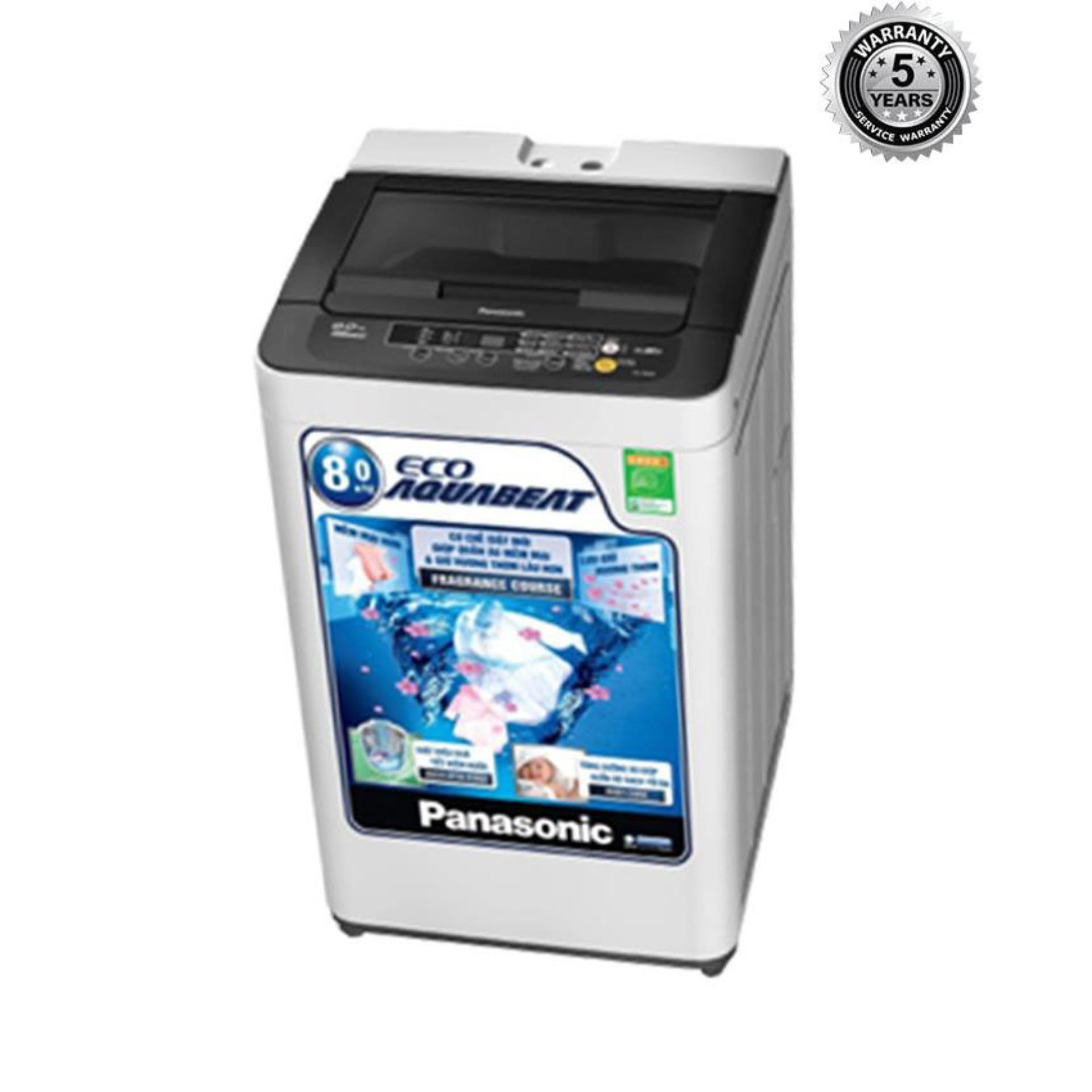 Panasonic Washing Machine NAF80B5 Top Loading 8kg. Washing Machine