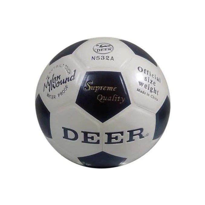 Deer Football Black And White. Football/Non Stitched Water Resistance