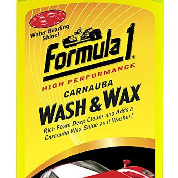 Formula 1 Car Wash And Wax Shampoo. zDrop