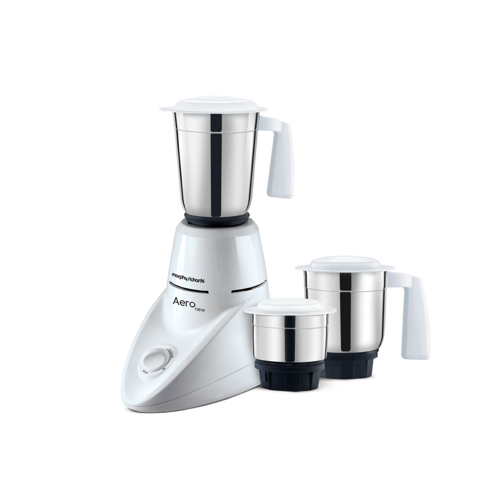 Morphy Richards Mixer Grinder Aero New 500W White zDrop
