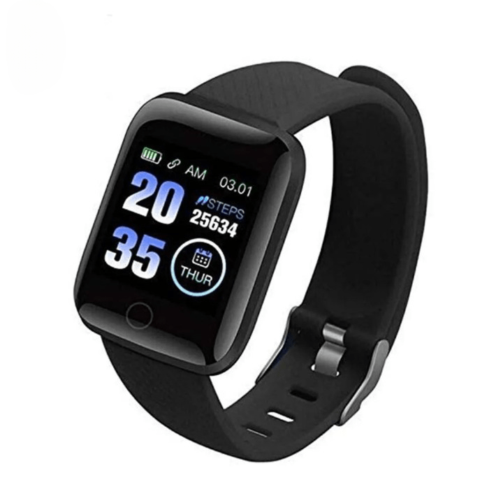 Smart Bracelet Watch Your Health Steward Black zDrop