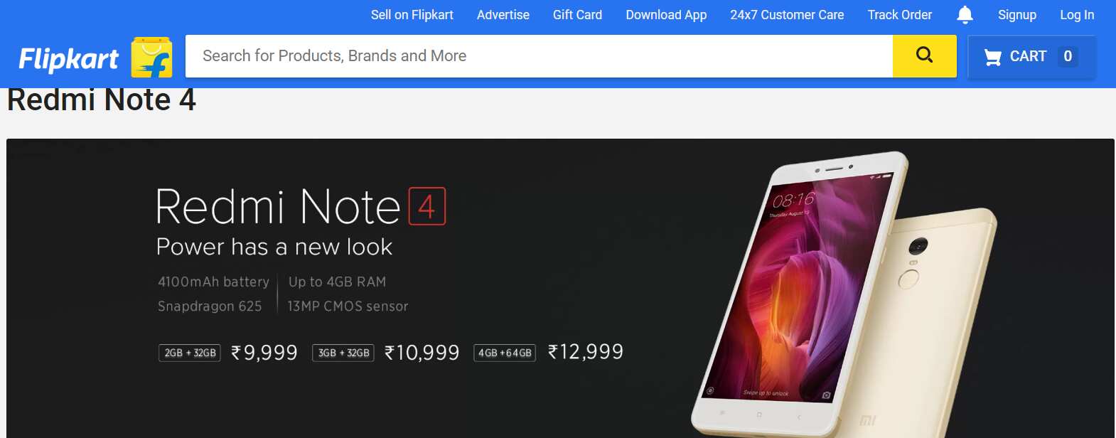 Redmi Note 4 to go on sale on Flipkart at 12 pm today; here's pricing