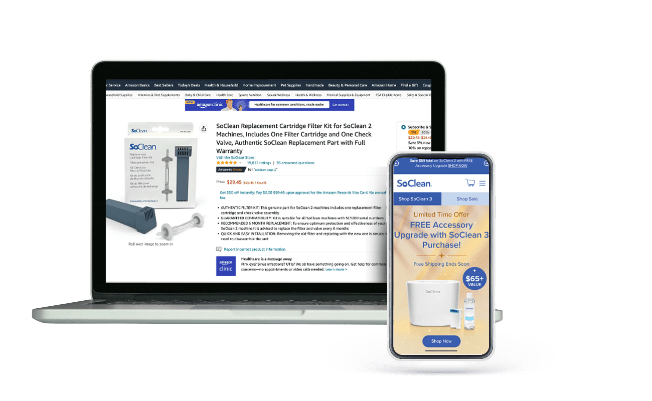 SoClean Case Study | Amazon, SEO, PPC, Migration | AirTank
