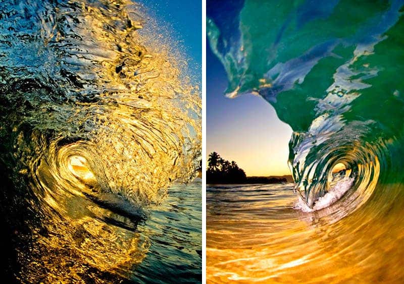 The Shorebreak Art of Clark Little amazing photos from inside the wave