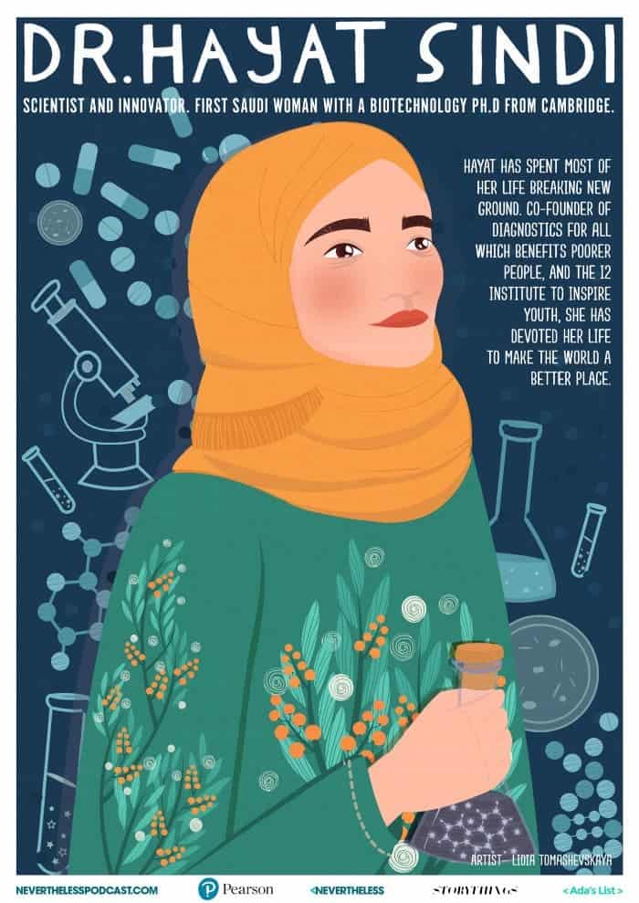 Beautiful (and free) posters celebrating women in science