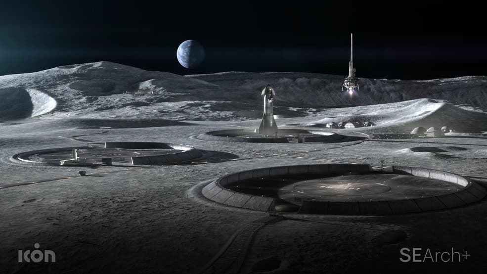 NASA wants to build roads and landing pads on the moon