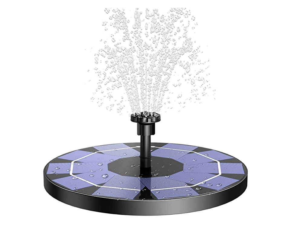 Best solar water pumps for garden fountains