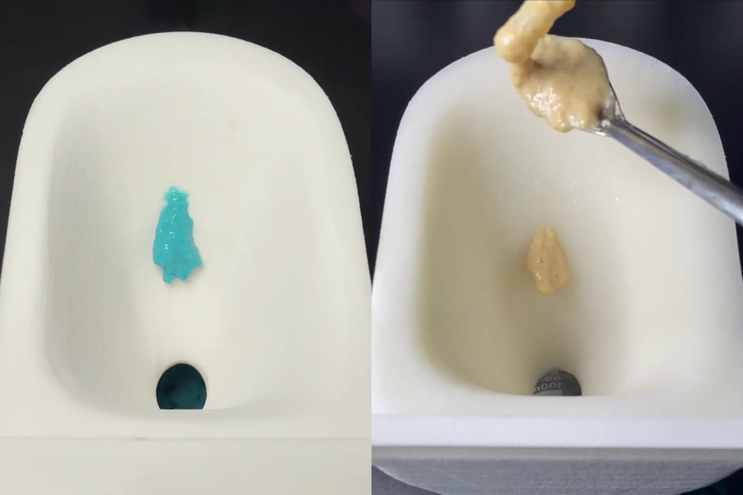 Slippery potty scientists 3D print nonstick toilet bowl that never