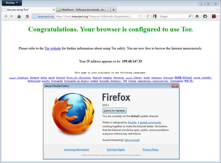 Download Tor Browser Bundle v7.0 (freeware) AfterDawn Software downloads