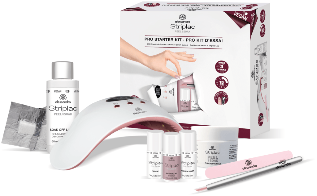 Alessandro Striplac Peel Or Soak Pro Starter Kit | Bellaffair.com