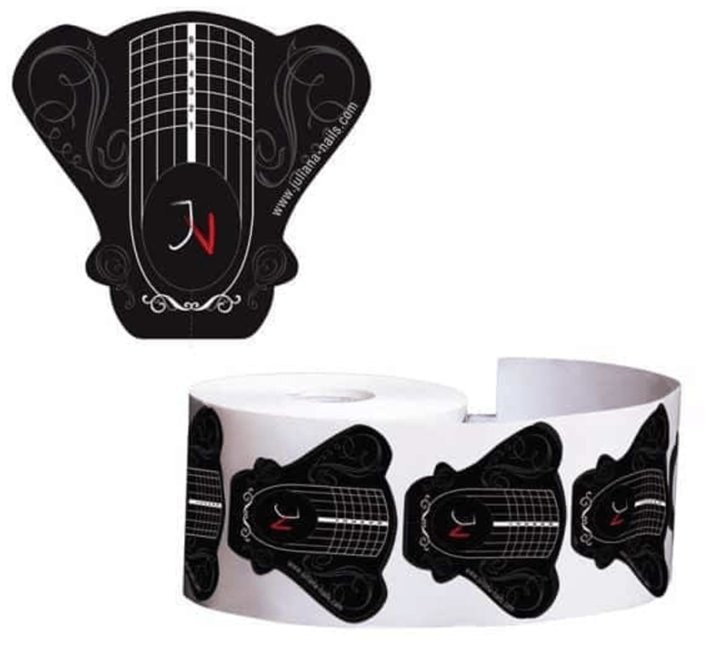 Juliana Nails Paper Nail Forms Butterfly (50 pieces)