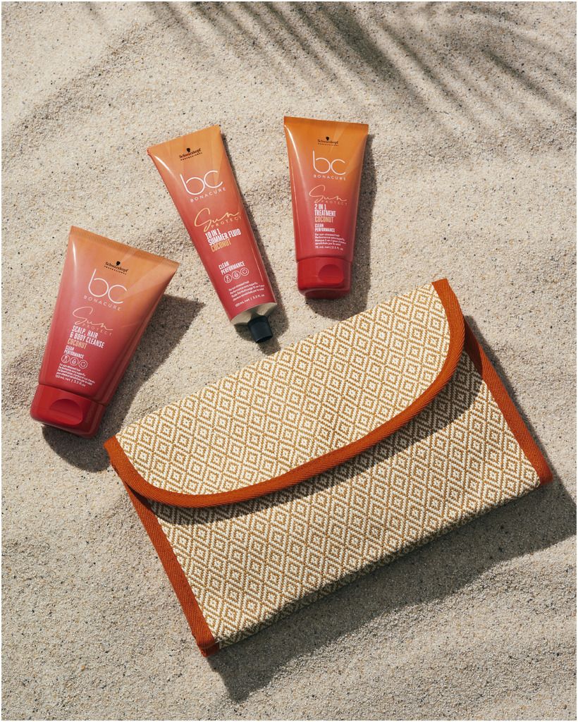 Schwarzkopf BC Sun Protect Kit voyage avec trousse BellAffair.fr