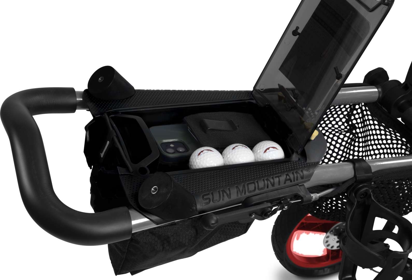 New Sun Mountain PX4 Black Pull Cart Golf Accessory at