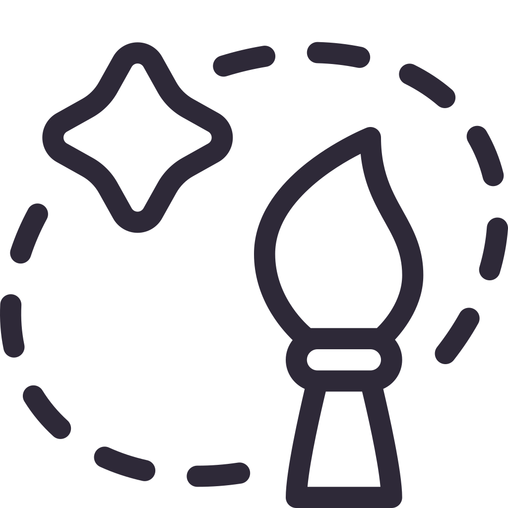 Magic, brush, effect, tool, painting, retouching icon Download on