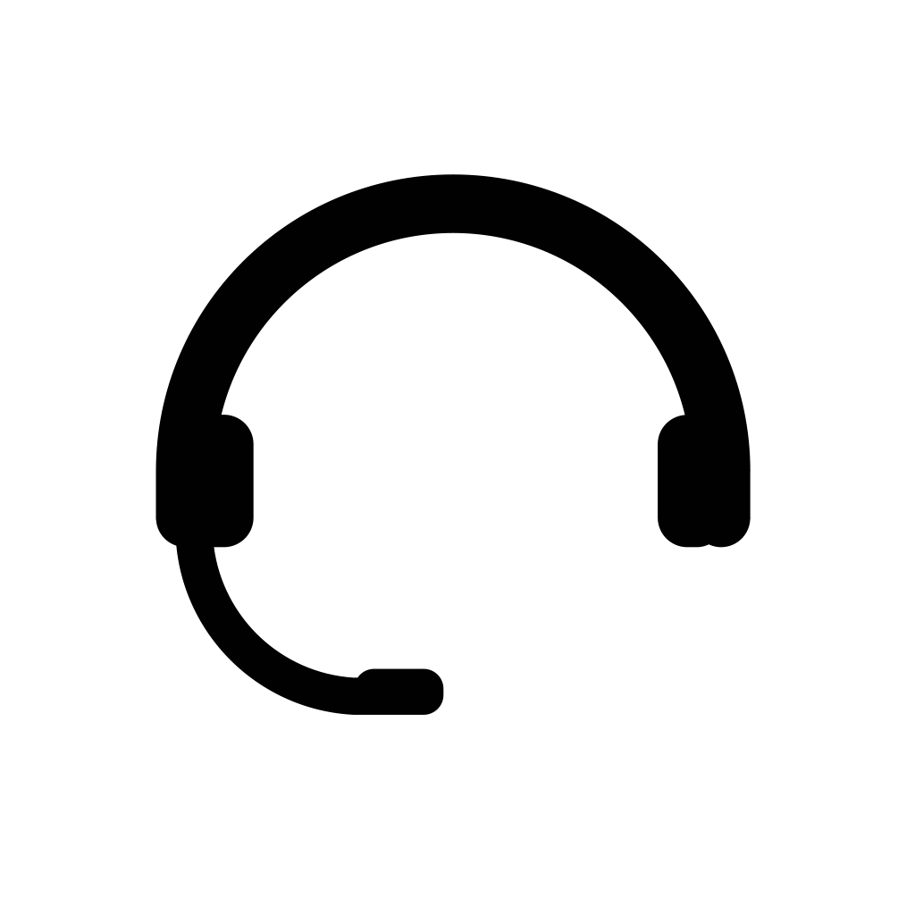 Ask, call, chat, headphones, headset, music icon