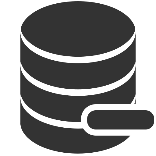 Remove, storage icon