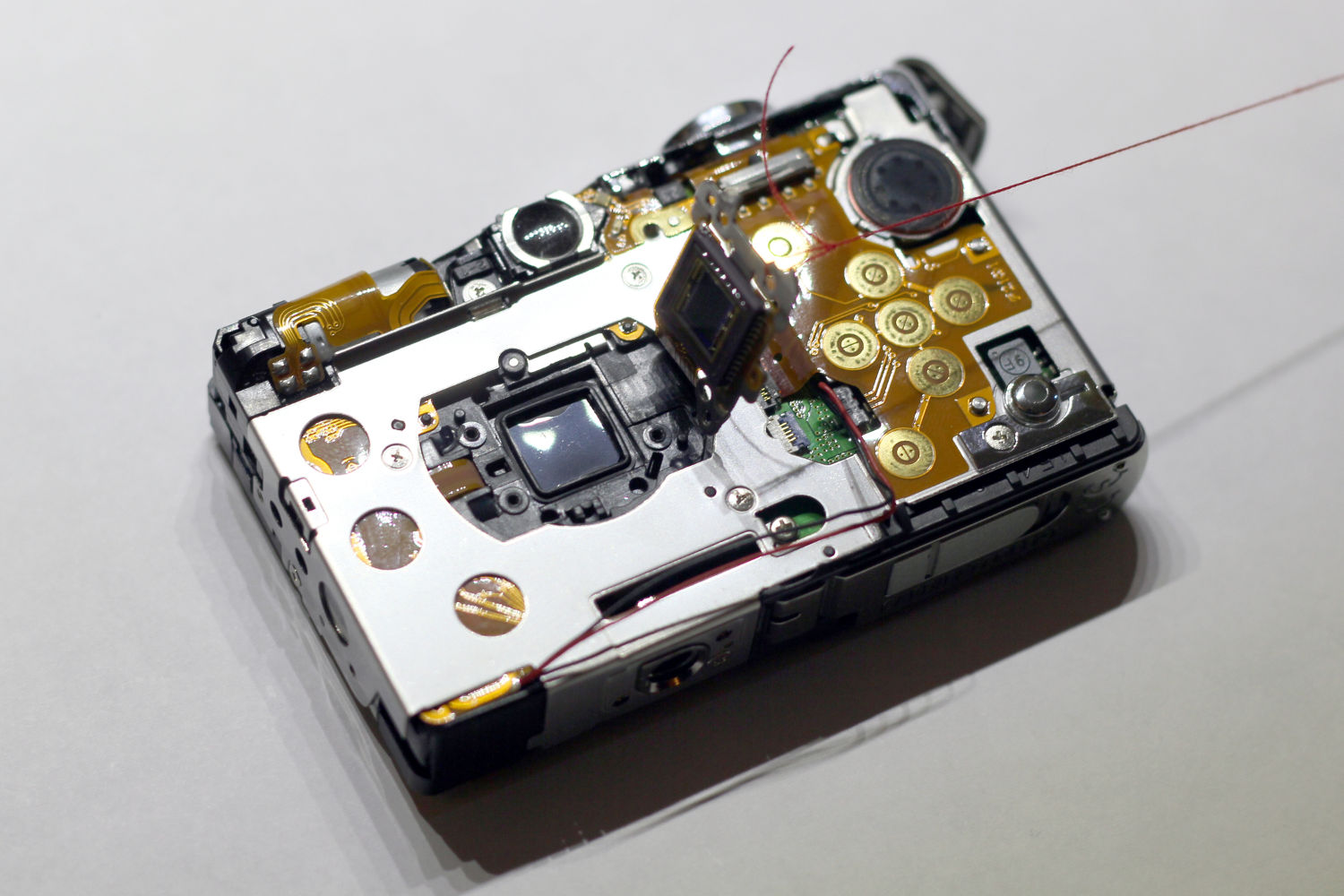 Canon PowerShot SD400 Infrared Cutoff Filter Removal Matthew Petroff