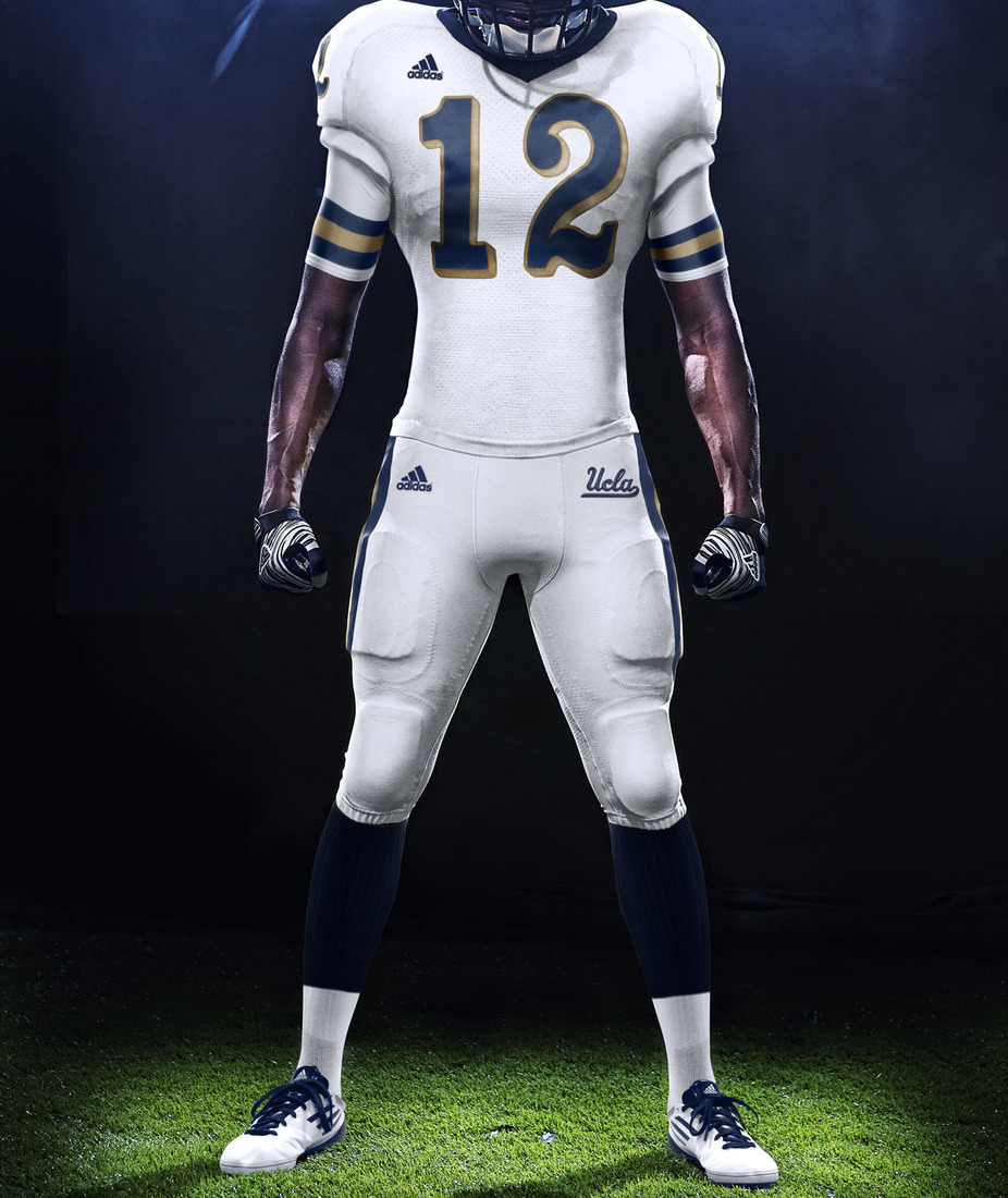 UCLA Vs. USC Bruins Reveal All White Football Uniforms Against Trojans