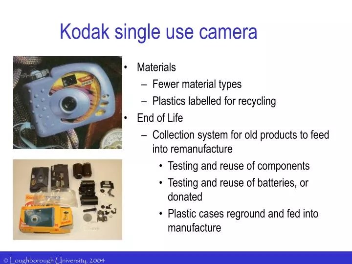PPT Kodak single use camera PowerPoint Presentation, free download