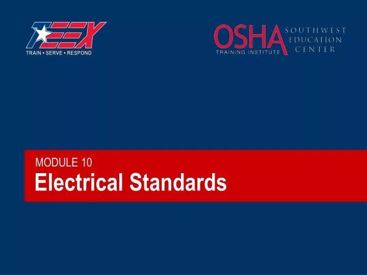 PPT Electrical Standards PowerPoint Presentation, free download ID263231