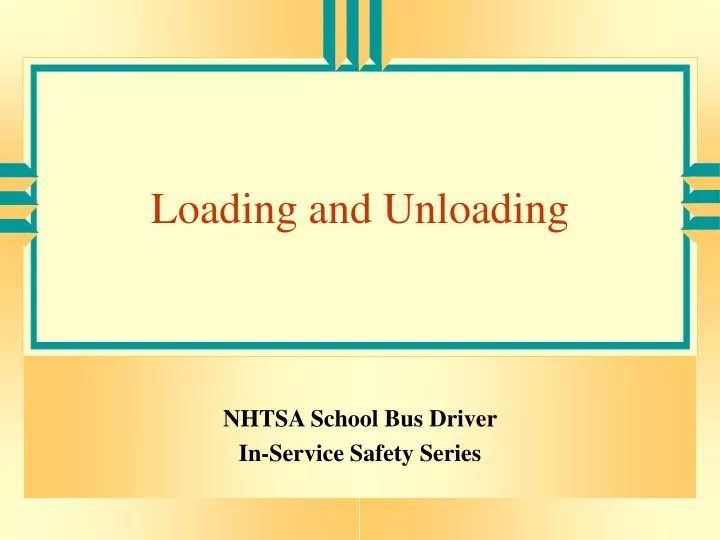 PPT Loading and Unloading PowerPoint Presentation, free download ID