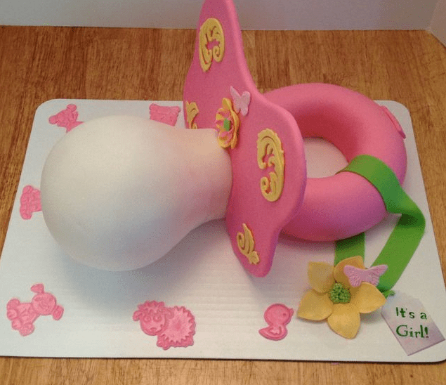 Pacifier Cake