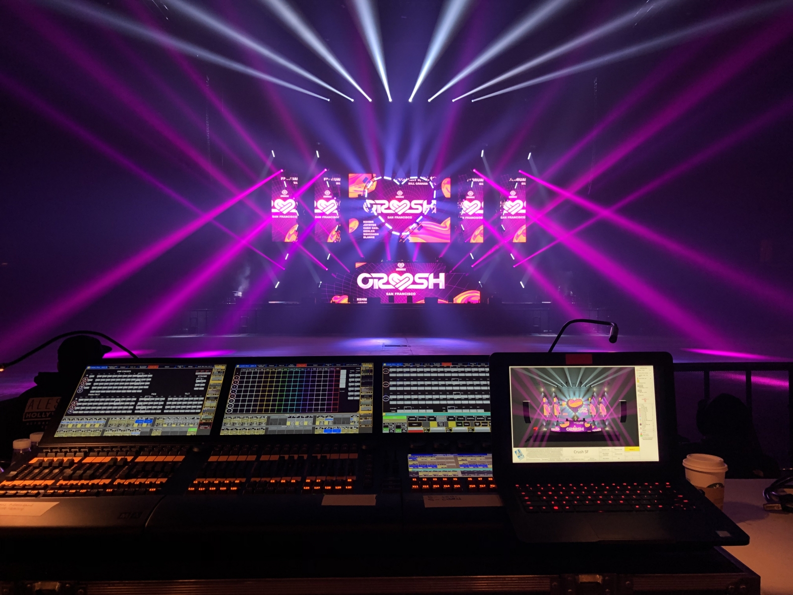 4Wall Provides Lighting and Video for Insomniac's Crush SF 4Wall