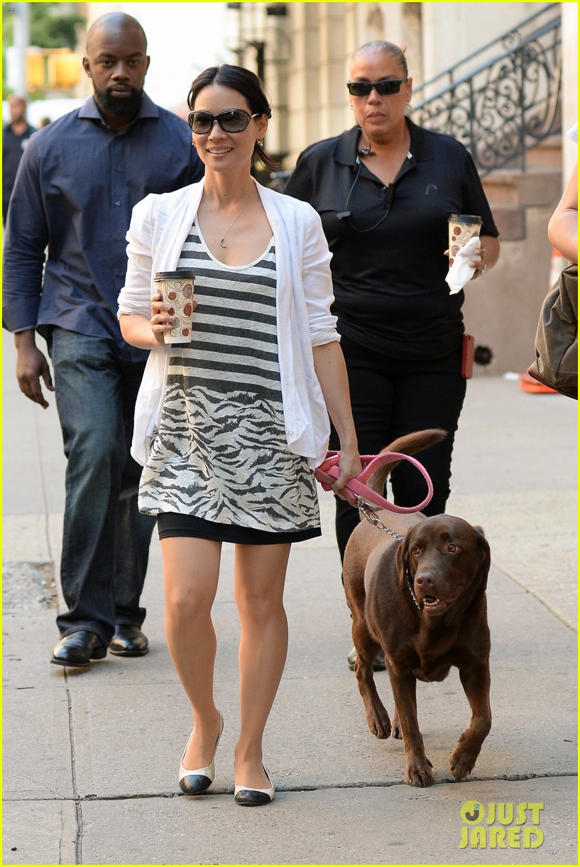 Lucy Liu & New Boyfriend Hold Hands in New York City Photo 2932387