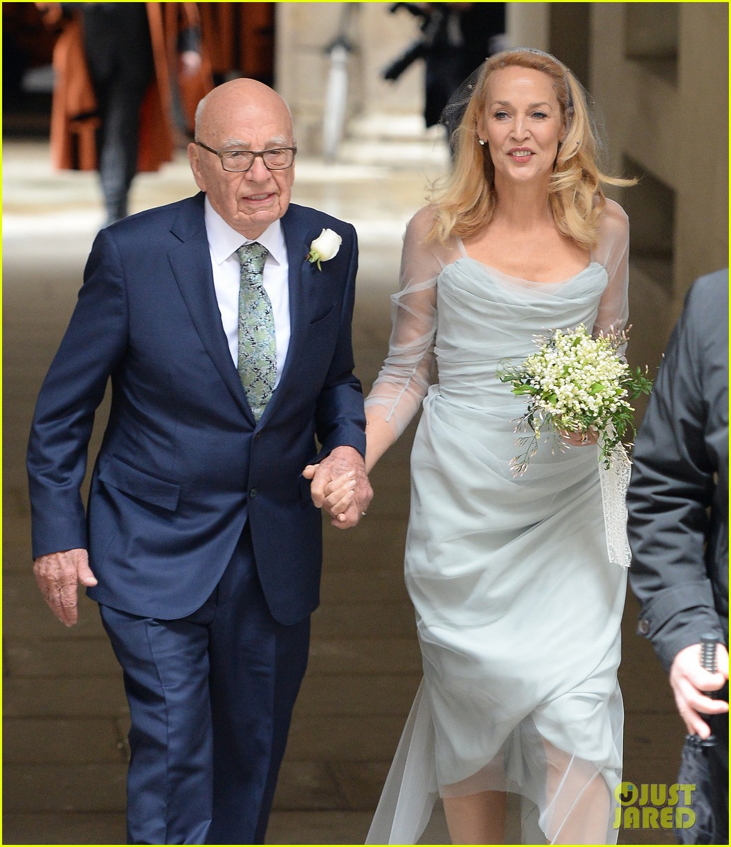 Rupert Murdoch & Jerry Hall Get Married Again Wedding Pics! Photo