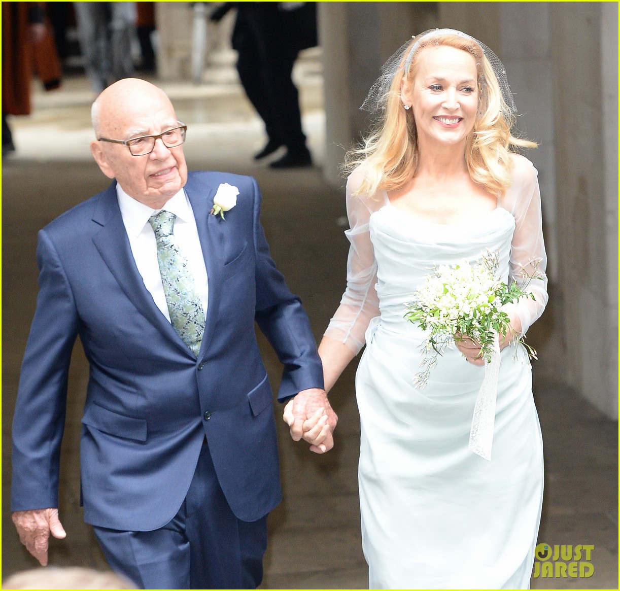 Rupert Murdoch & Jerry Hall Get Married Again Wedding Pics! Photo